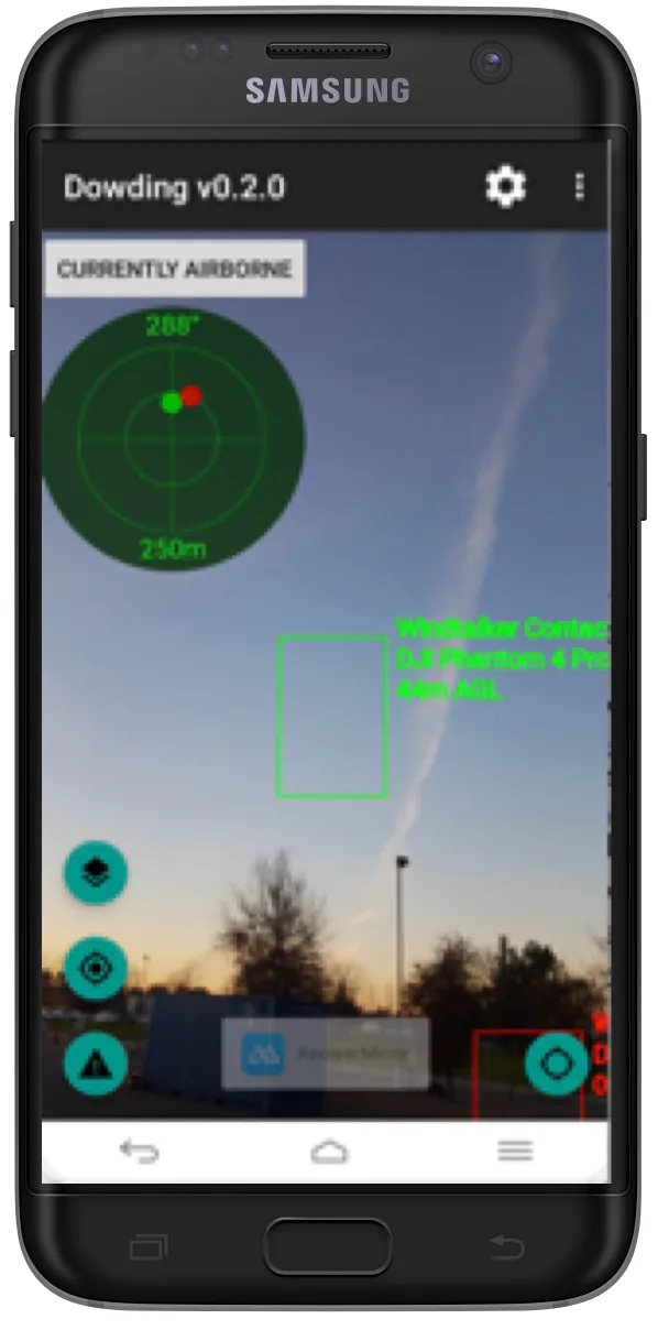 Dowding Android app with augmented reality mode