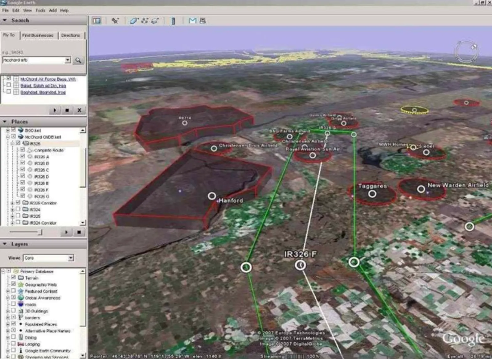 PFPS Google Earth Tool